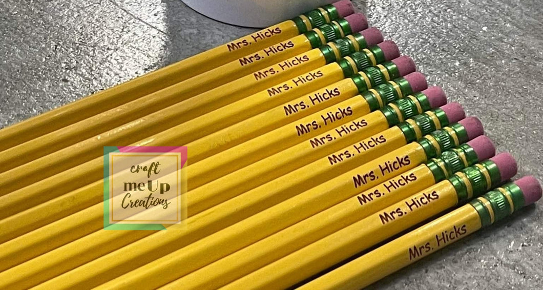 1 set/12 pencils of Custom Pencils